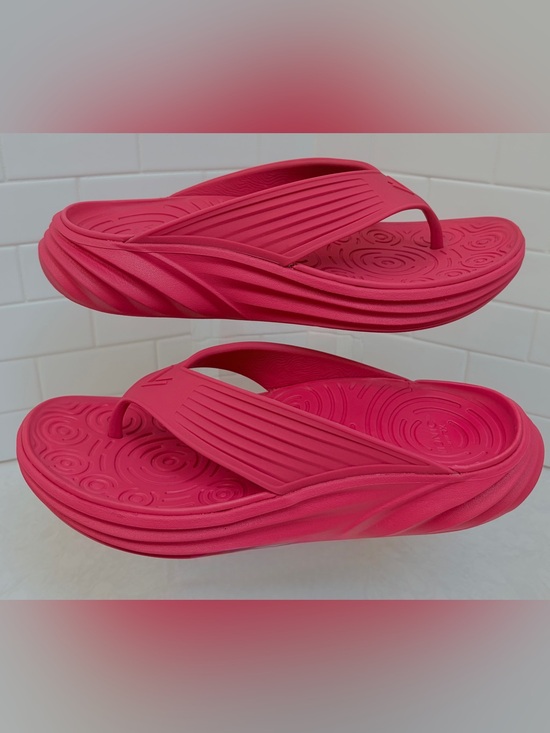 Vionic Shoes - Vionic Tide RX Recovery Flip Flop Sandals Vibrant Pink Women’s Size 11 EUC